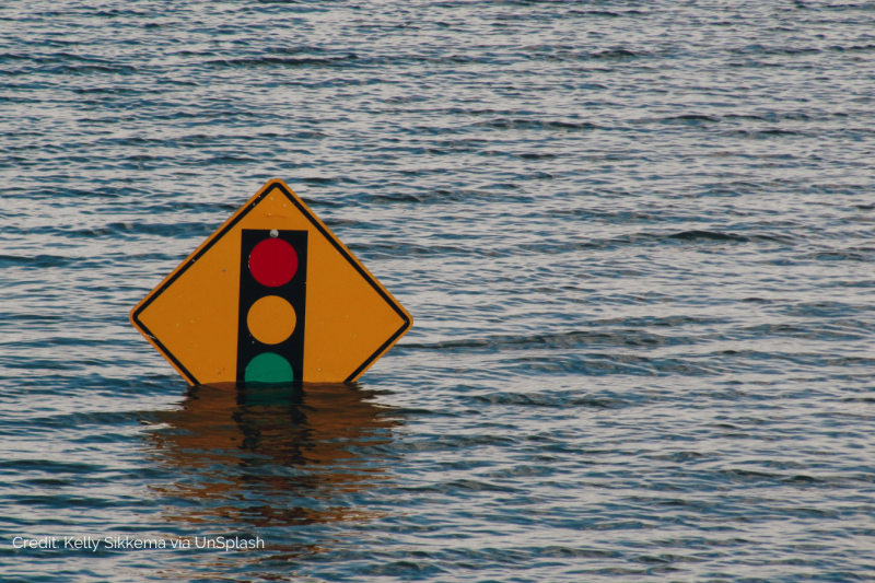 Sign flood cover