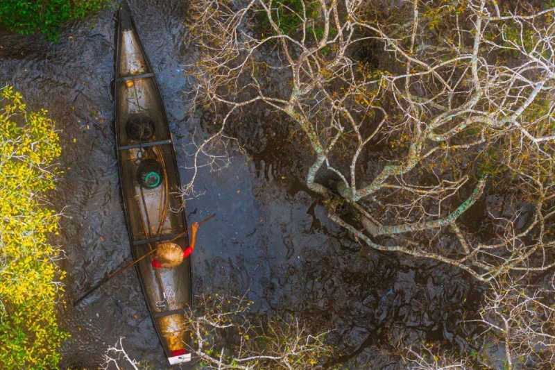 Man on boat