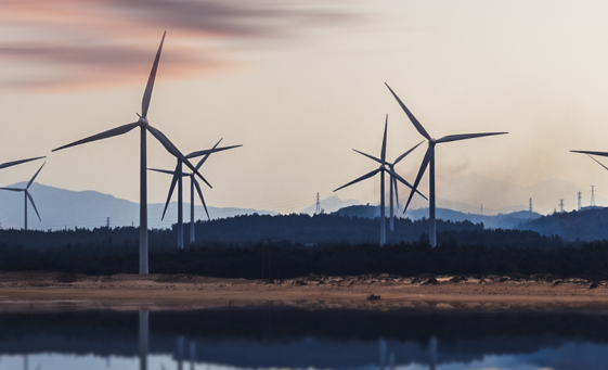 Sunset wind farm