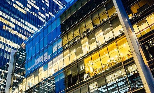 Shiny building