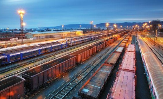 Cargo train trasportation Freight railway 564x341