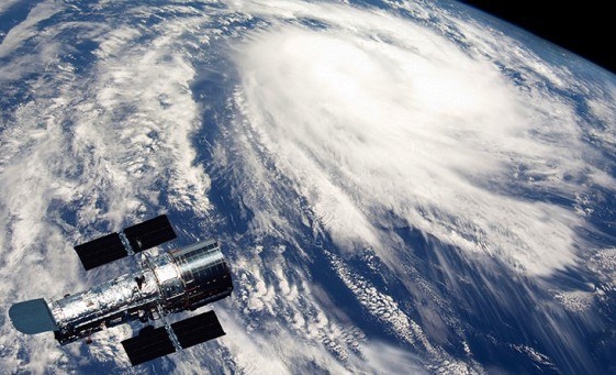 Satelite in space